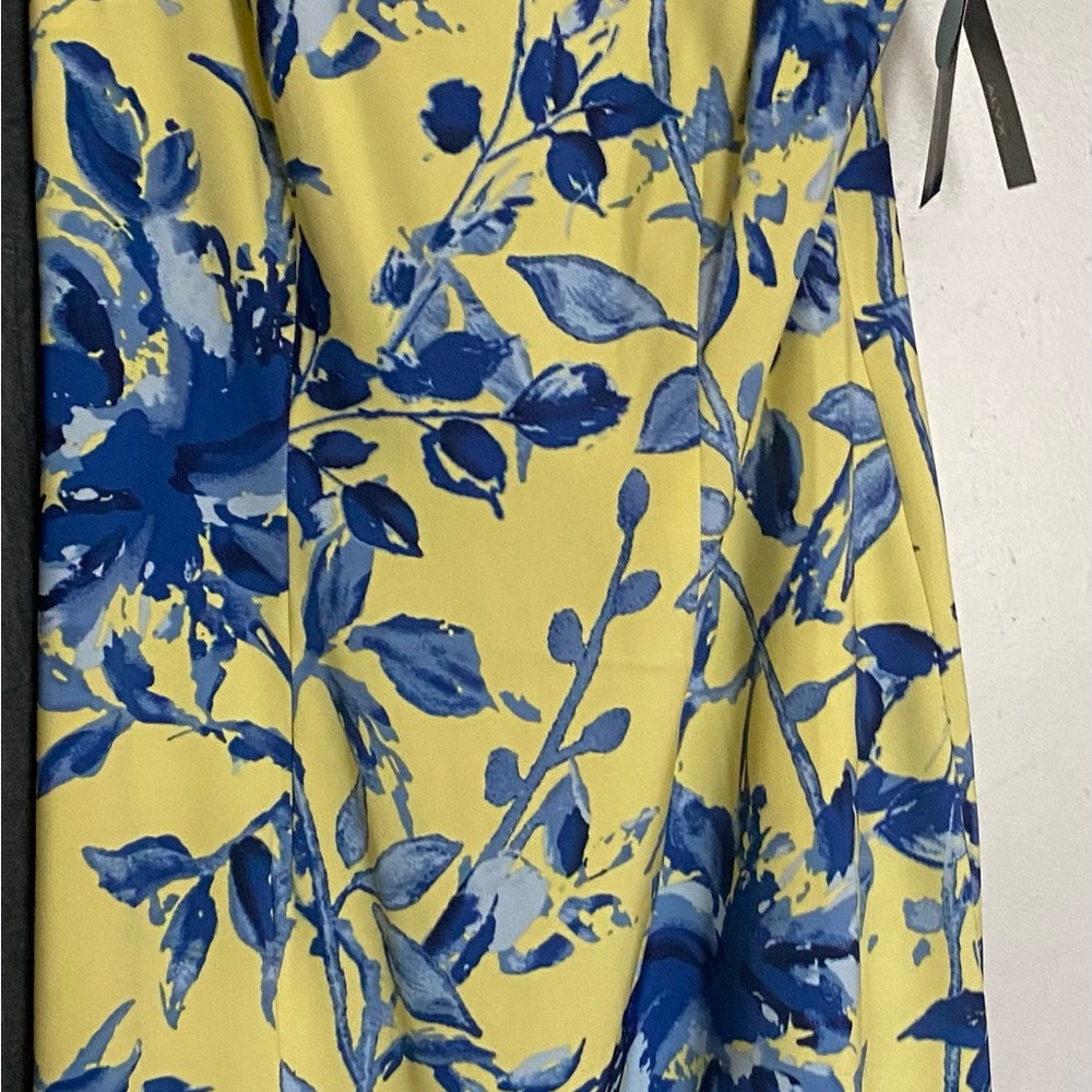 Alyx Yellow and Blue Patterned Dress